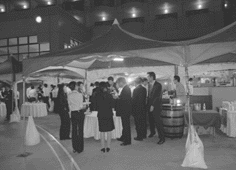 プールサイドテントの様子